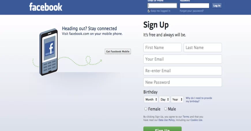 كيفية إنشاء حساب فيس بوك بسهولة: خطوة بخطوة
